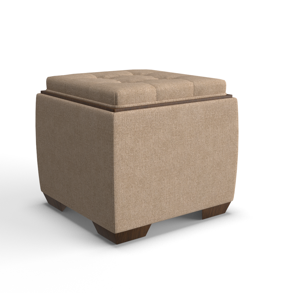 Leo Storage Ottoman, In Stock